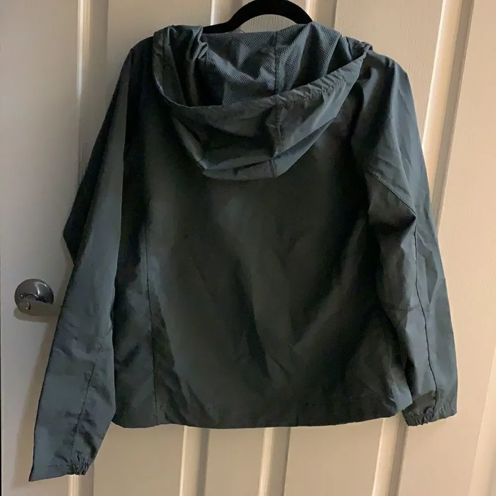 Avalanche Rain Jacket Grey and Teal